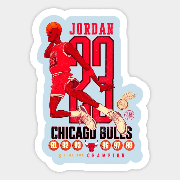 Jordan Sticker by ThobiasDaneluz